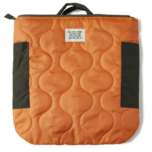 美式復古NON STOCK 飛行員尼龍頭盔包HELMET BAG托特防水單肩挎包