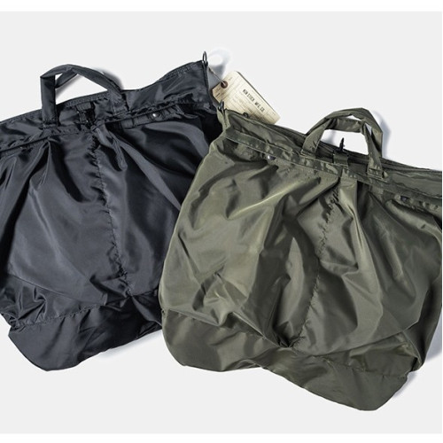 美式復古NON STOCK 飛行員尼龍頭盔包HELMET BAG托特防水單肩挎包