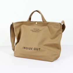 帆布包男托特包斜後後背包大容量手提袋復古單肩包電腦包通勤包旅行包