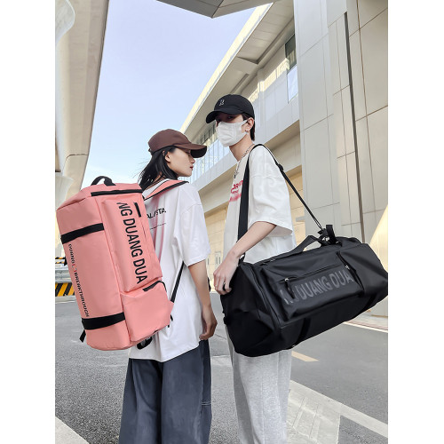 後後背包男雙肩包乾濕分離運動訓練滑雪健身包大容量旅行包單肩斜後後背包