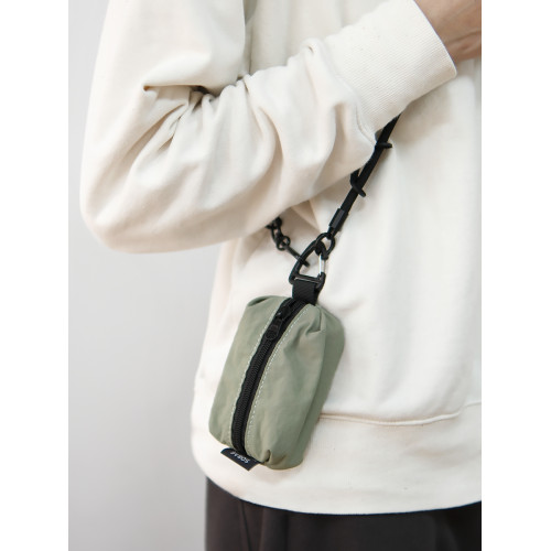 sobag輕便迷你掛脖耳機包男街潮中性防潑水尼龍布斜背零錢小卡包