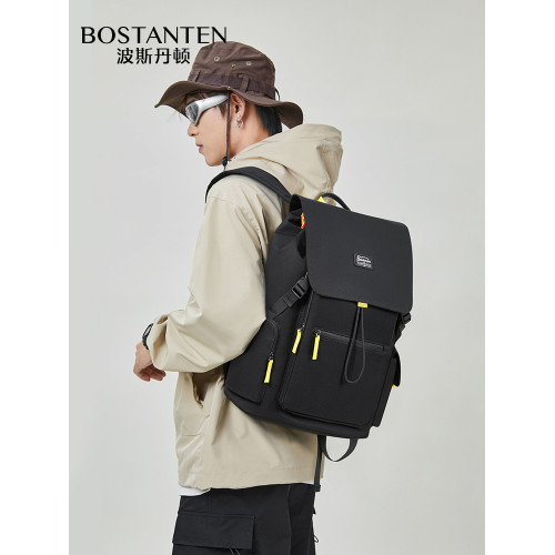 波斯丹頓潮牌雙肩後後背包男旅行大容量防水電腦書包女2025新款大學生