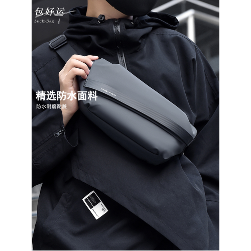 男士胸包時尚防水斜後後背包機車後後背包騎車腰包運動單肩包小包男款潮流 男士胸包時尚防水斜後後背包機車後後背包騎車腰包運動單肩包小包男款潮流