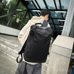 2025新款旅行雙肩包男大容量戶外設計感小衆後後背包男學生書包潮通勤