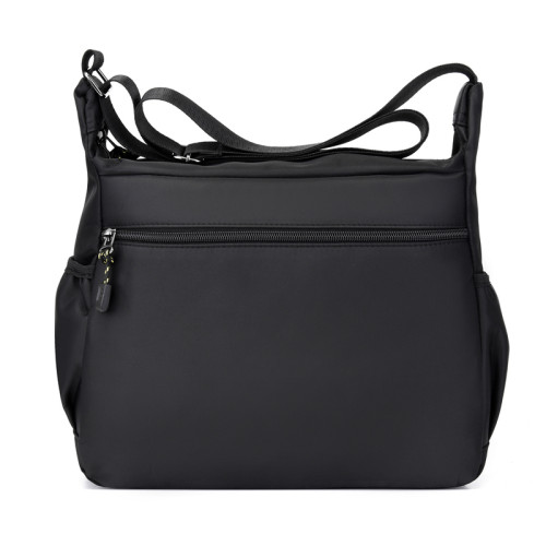 大容量男包單肩包防水耐磨後後背包多口袋做生意包商務休閒男士斜後後背包