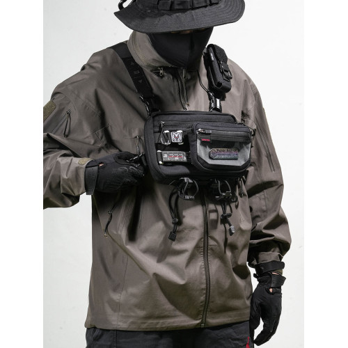 頭狼驚鴻胸掛包路亞機能戰術單雙肩腰包molle副包拓展包 頭狼驚鴻胸掛包路亞機能戰術單雙肩腰包molle副包拓展包