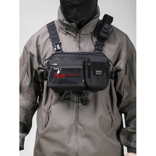 頭狼驚鴻胸掛包路亞機能戰術單雙肩腰包molle副包拓展包 頭狼驚鴻胸掛包路亞機能戰術單雙肩腰包molle副包拓展包