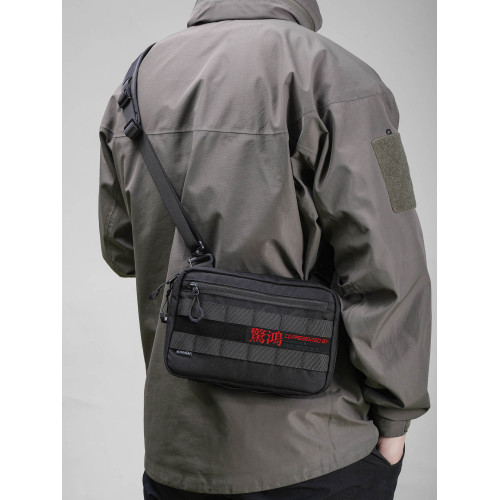 頭狼驚鴻胸掛包路亞機能戰術單雙肩腰包molle副包拓展包 頭狼驚鴻胸掛包路亞機能戰術單雙肩腰包molle副包拓展包