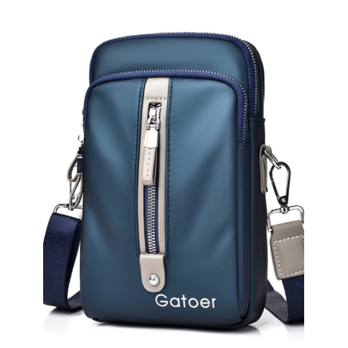 日系休閒挎包小型包手機包多功能腰包戶外運動單肩小後後背包迷你小包