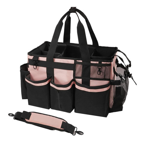 大容量可斜背車用收納專業清潔工具包工政清潔包