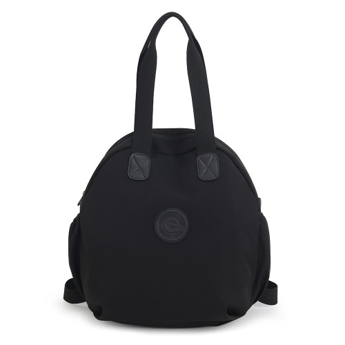 時尚百搭雙肩包女ins手提包休閒手拎包潮輕便學生斜背2024年單肩