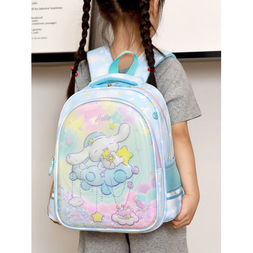 5-9嵗小女孩流沙亮片玉桂狗書包庫洛米美樂蒂KT貓女童小型雙肩包 5-9嵗小女孩流沙亮片玉桂狗書包庫洛米美樂蒂KT貓女童小型雙肩包