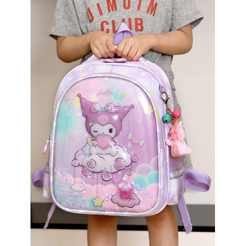 5-9嵗小女孩流沙亮片玉桂狗書包庫洛米美樂蒂KT貓女童小型雙肩包 5-9嵗小女孩流沙亮片玉桂狗書包庫洛米美樂蒂KT貓女童小型雙肩包