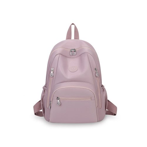 女士新款戶外大容量水洗牛津布多層雙肩包旅遊旅行休閒後後背包書包