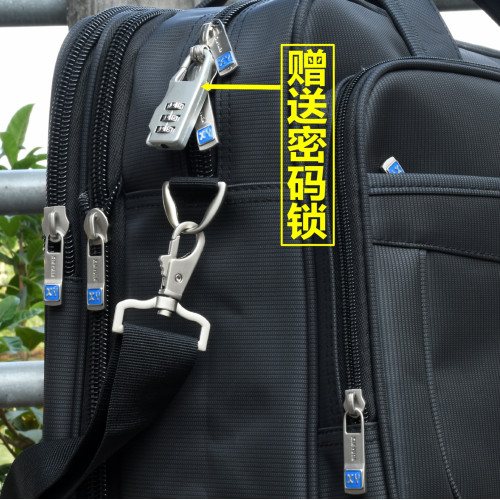 男士手提包牛津布包單肩斜後後背包商務公文包休閒後後背包男包加大業務包