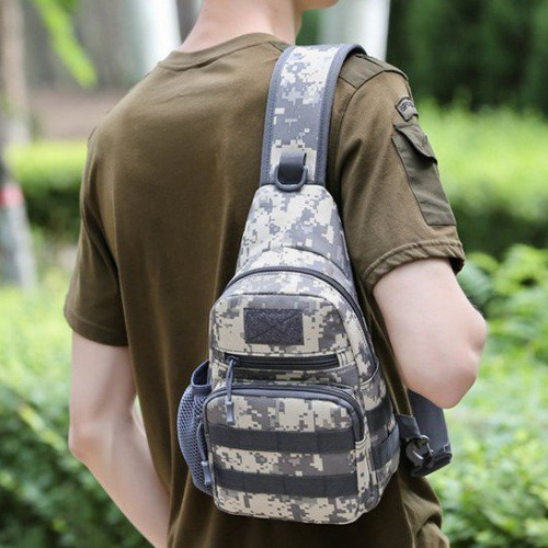 戶外男包休閒男士胸包單肩斜後後背包多功能耐磨斜後後背包小包潮流郵差包