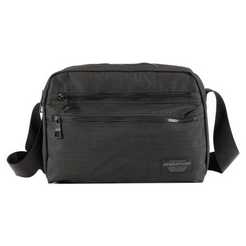 韓版休閒大容量帆布單肩包男士橫款郵差包時尚潮流多隔層女斜後後背包