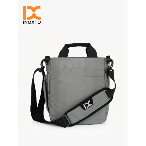 男休閒潮流多功能單肩包手提商務出差通勤斜背牛津布文件電腦包包