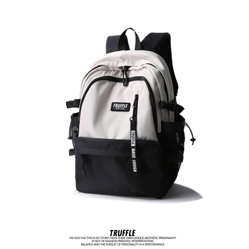 TRUFFLE旅行戶外雙肩包男大容量書包女中學生2025新款後後背包大學生