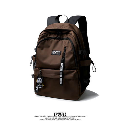 TRUFFLE旅行戶外雙肩包男大容量書包女中學生2025新款後後背包大學生