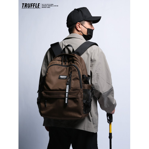 TRUFFLE旅行戶外雙肩包男大容量書包女中學生2025新款後後背包大學生