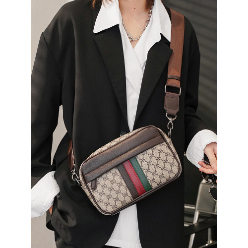 2026新款單肩包男韓版時尚潮流斜後後背包商務休閒橫款青年男包小後後背包 2026新款單肩包男韓版時尚潮流斜後後背包商務休閒橫款青年男包小後後背包