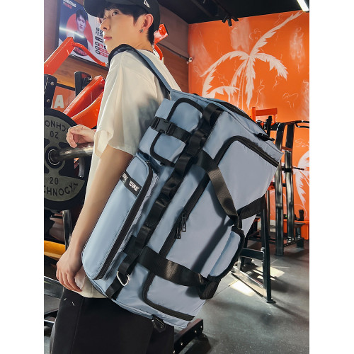 短途旅行包2024年新款男手提大容量女行李包出差健身包乾濕分離袋