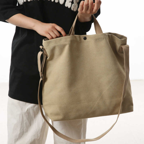 帆布包男包單肩斜後後背包大容量休閒學生上課書包手提包日系單肩後後背包 帆布包男包單肩斜後後背包大容量休閒學生上課書包手提包日系單肩後後背包