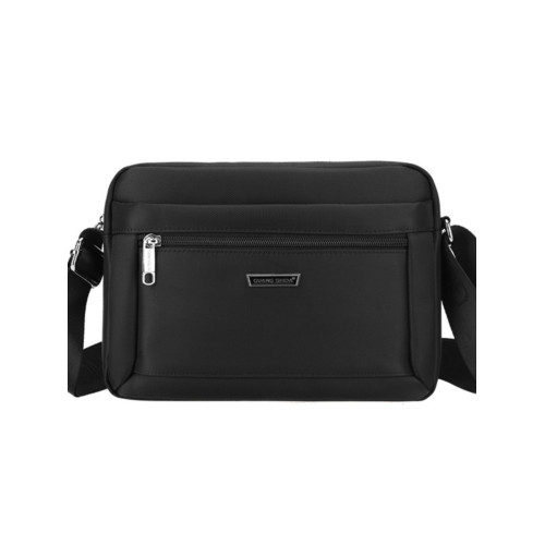 男包男士單肩包斜後後背包防水牛津布包橫款休閒布包做生意包收錢包