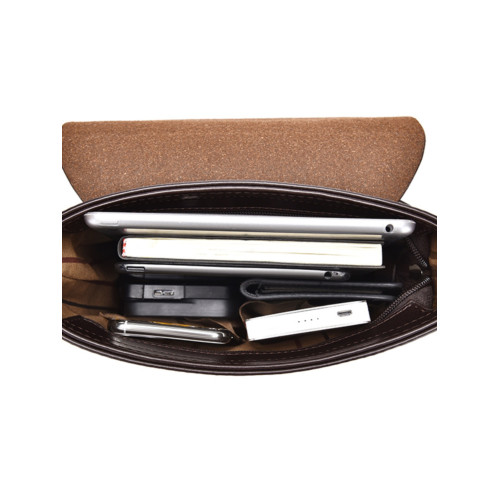 男士單肩包斜後後背包包商務竪款休閒韓版二層牛皮男款大容量真皮男包