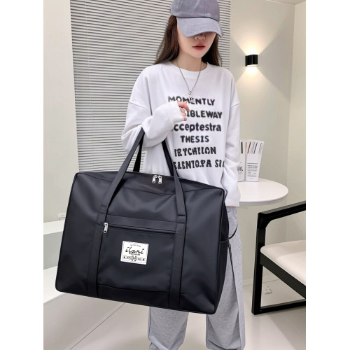 大容量手提短途旅行包女時尚輕便防水行李包男出差旅遊收納登機包