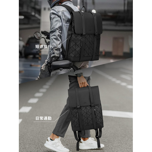 【天貓驚喜盒】馬克華菲雙肩包男大容量電腦包商務後後背包高級感書包