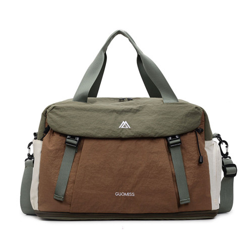 大容量短途出差手提行李包時尚旅遊旅行包輕便防水收納運動健身包