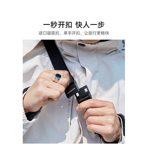 爆款！機能風斜後後背包胸包機車挎包/騎行包/輕便防水/男女通用