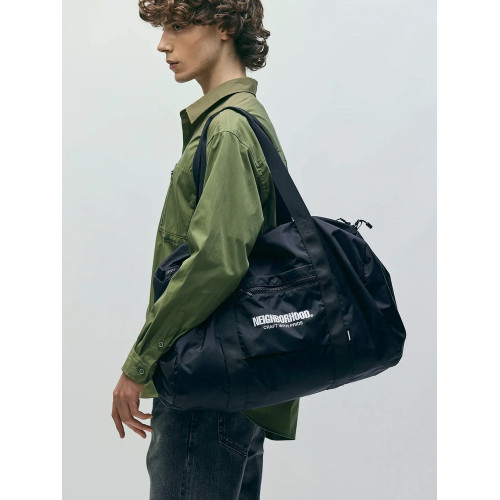 NEIGHBORHOOD NBHD可攜式可壓縮大容量水桶包波士頓包旅行袋手提包