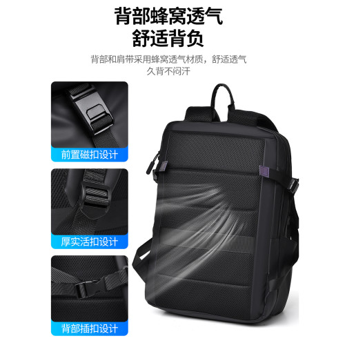 雙肩包男通勤機車騎行頭盔包書包防水大容量7號籃球包商務電腦包