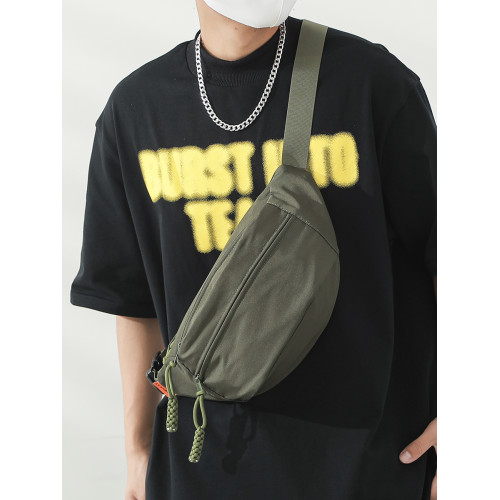 斜後後背包男款休閒胸包2026新款時尚潮牌小挎包女輕便運動腰包單肩包