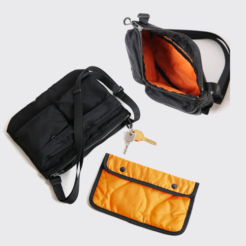 潮牌日系willardporter防水男女尼龍休閒通勤旅行單肩包斜背小包