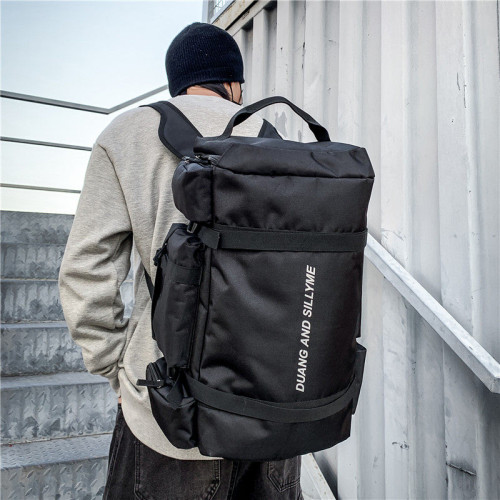 大容量運動訓練滑雪健身包男雙肩後後背包乾濕分離旅行包單肩斜後後背包女