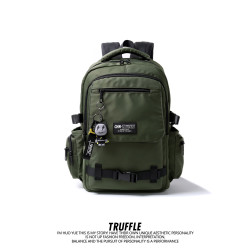 TRUFFLE雙肩包男大容量2025新款初中生高中大學生書包旅行後後背包女