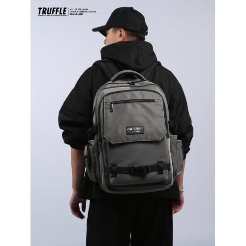 TRUFFLE雙肩包男大容量2025新款初中生高中大學生書包旅行後後背包女