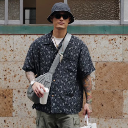 VISVSVM VISVIM CHARLIE IISHOULDER BAG 尼龍斜紋布單肩包