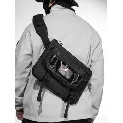 雁落二代信使包男戰術機能痛包斜後後背包快速反應平板電腦包DRY-01