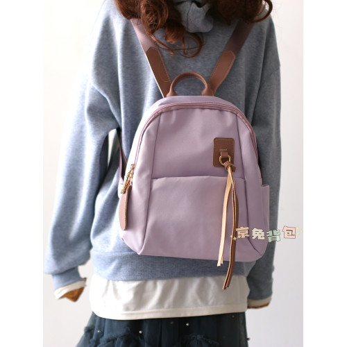 2026年春遊輕便雙肩包小型設計感小衆學生小後後背包旅遊逛街可愛小包