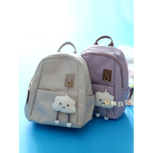 2026年春遊輕便雙肩包小型設計感小衆學生小後後背包旅遊逛街可愛小包