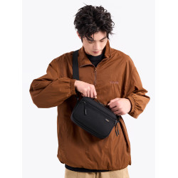 cordura單肩斜背男士休閒包考杜拉隨身袋大容量多功能防水可攜式包