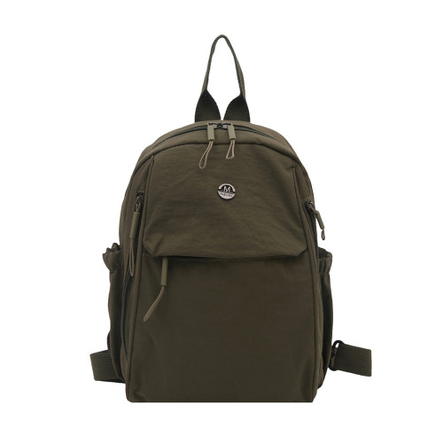 多功能雙肩包簡約百搭斜後後背包男女通用戶外旅行包輕便通勤學生書包