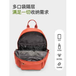 Fouvor火狐雙肩包女大容量帆布旅行包戶外休閒女士後後背包大學生書包