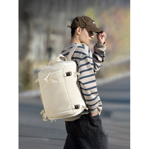 旅行雙肩包女旅遊輕便高顔值輕便大容量外出旅遊電腦書包男款