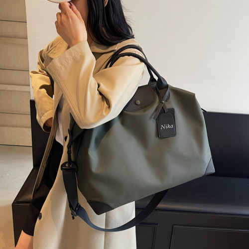 2025新款短途旅行包女士輕便出差行李包男大容量單肩包運動健身包